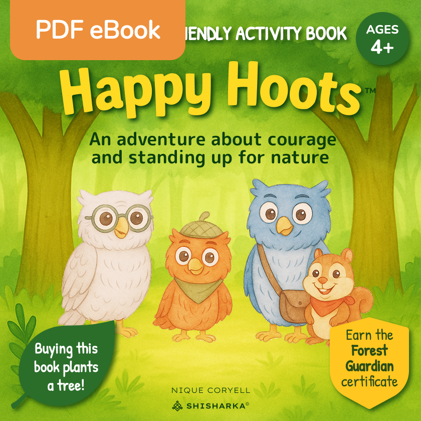 Happy Hoots PDF Activity Book + Plant 1 Tree