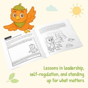 (Paperback Book) Happy Hoots – Story & Coloring Activities + Plants a Tree
